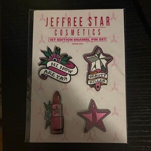 Jeffree Star Pink Enamel Pin Set